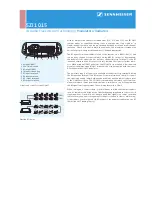 Preview for 2 page of Sennheiser SZI 1015 Product Sheet