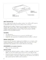 Preview for 8 page of Sennheiser SZI 20 Instructions For Use Manual