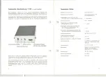 Preview for 3 page of Sennheiser T 203 (German) Bedienungsanleitung