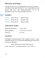 Preview for 16 page of Sennheiser TCI 01 Instructions For Use Manual