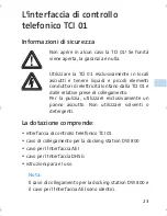 Preview for 23 page of Sennheiser TCI 01 Instructions For Use Manual