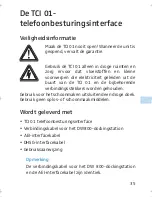 Предварительный просмотр 35 страницы Sennheiser TCI 01 Instructions For Use Manual