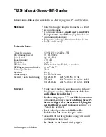 Preview for 2 page of Sennheiser TI 200 Instructions For Use Manual