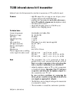 Preview for 3 page of Sennheiser TI 200 Instructions For Use Manual