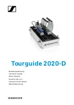 Предварительный просмотр 1 страницы Sennheiser Tourguide 2020-D Instruction Manual