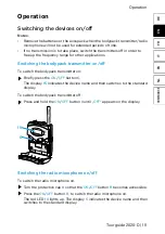 Предварительный просмотр 38 страницы Sennheiser Tourguide 2020-D Instruction Manual