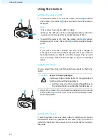 Preview for 12 page of Sennheiser TOURGUIDE UHF Instructions For Use Manual