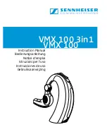 Preview for 1 page of Sennheiser VMX 100 Bedienungshandbuch