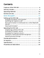 Preview for 3 page of Sennheiser VMX 100 Bedienungshandbuch