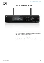 Предварительный просмотр 7 страницы Sennheiser XS WIRELESS 2 Instruction Manual