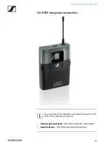 Предварительный просмотр 11 страницы Sennheiser XS WIRELESS 2 Instruction Manual