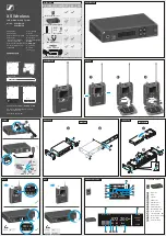 Preview for 1 page of Sennheiser XS Wireless XSW IEM SR Quick Manual