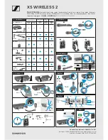 Sennheiser XSW 2-835 Quick Manual preview