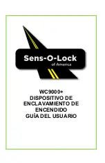 Preview for 33 page of SENS-O-LOCK WC9000+ User Manual