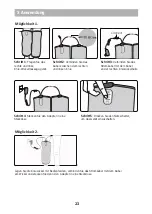 Preview for 23 page of Sens Original SO-5701 Instruction Manual