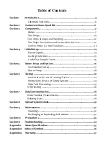 Preview for 3 page of Sensa Core Hemo Spark User Manual