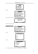 Предварительный просмотр 57 страницы Sensa Core ST-200 aQua Operator'S Manual