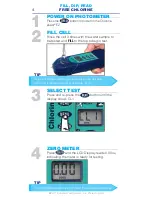 Предварительный просмотр 4 страницы Sensafe Chlorine eXact EZ Quick Start Manual