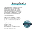 Предварительный просмотр 4 страницы Sensaphonics ASI Audio 3DME Manual