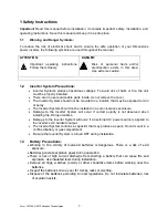 Preview for 3 page of Sensata 24TX60 Owner'S Instructions Manual