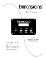 Preview for 1 page of Sensata Dimensions 141537 Owner'S Manual