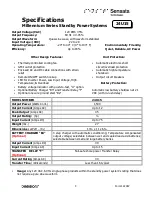 Preview for 4 page of Sensata Dimensions 24U15 Owner'S Manual