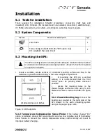 Preview for 9 page of Sensata Dimensions 24U15 Owner'S Manual