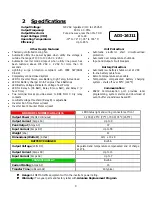 Preview for 4 page of Sensata Dimensions ADI-24J11 Installation, Operation And Maintenance Manual