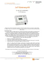 Sensata IoT-Gateway-00 Series Operating Manual preview