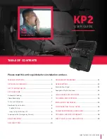 Preview for 2 page of Sensata SmartWitness KP2 User Manual