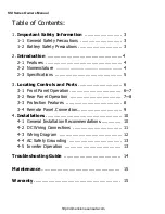 Предварительный просмотр 2 страницы Sensata SSI-12HF3.5N Owner'S Manual