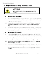 Предварительный просмотр 3 страницы Sensata SSI-12HF3.5N Owner'S Manual