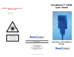 SensComp SonaSwitch 1650S Series Operation And Installation Manual preview