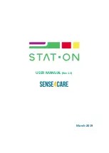 Sense4Care STAT-ON User Manual предпросмотр