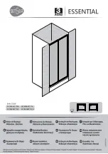 Preview for 1 page of Sensea ESSENTIAL 3276000677109 Assembly, Use And Maintenance