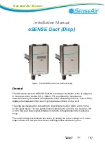 Предварительный просмотр 1 страницы SenseAir eSENSE Duct-TR Installation Manual