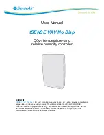 SenseAir tSENSE VAV No Disp User Manual preview