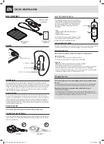 Preview for 3 page of Sensede DEEP RELAX CK10S Operating Instructions Manual