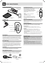 Preview for 7 page of Sensede DEEP RELAX CK10S Operating Instructions Manual