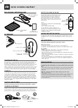 Preview for 9 page of Sensede DEEP RELAX CK10S Operating Instructions Manual