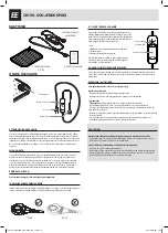 Preview for 17 page of Sensede DEEP RELAX CK10S Operating Instructions Manual