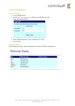 Preview for 6 page of SenseNet control4all Setup