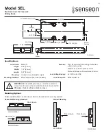 Preview for 1 page of Senseon 5EL Installation Manual