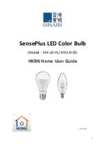 SensePlus MX-LB-01 User Manual preview