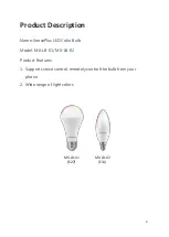 Preview for 3 page of SensePlus MX-LB-01 User Manual