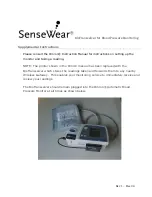 Preview for 1 page of Sensewear BMSWBT100 Manual