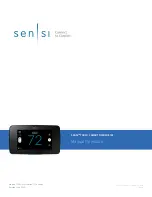 Sensi TOUCH 2 1F96U-42WF Series Manual Operation preview