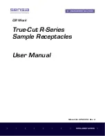 Sensia True-Cut R Series User Manual preview