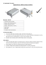 Preview for 4 page of SensingTEK AIZ100 Hardware Technical Operation User Manual