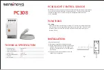 SENSINOVA PC308 Quick Start Manual preview